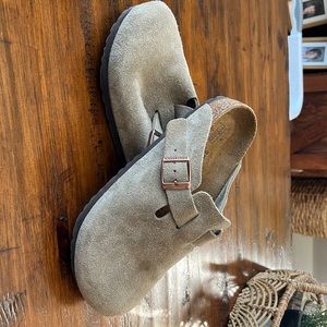 Birkenstock clogs - worn once MINT condition